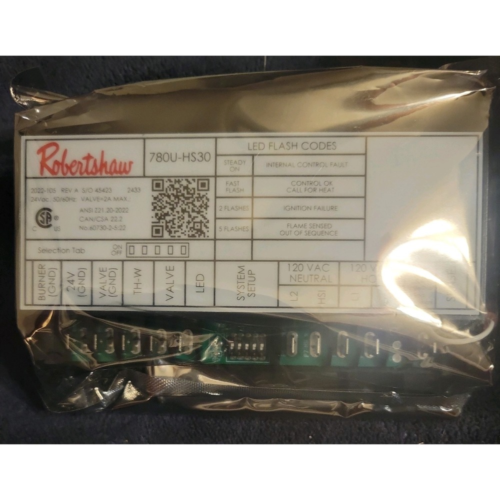 Robertshaw 780-hs30‎ Universal Hot Surface Ignition Module